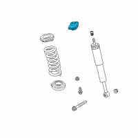 OEM 2015 Dodge Challenger Mount-STRUT Diagram - 68343524AA