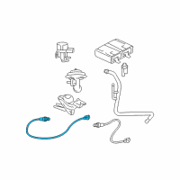 OEM 2007 Mercury Mariner Sensor Diagram - YL8Z-9G444-AC