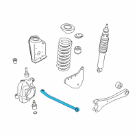 OEM 2021 Ford F-350 Super Duty Track Bar Diagram - HC3Z-3B239-B