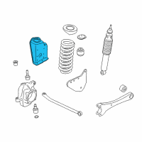 OEM 2018 Ford F-350 Super Duty Upper Bracket Diagram - HC3Z-5A307-A