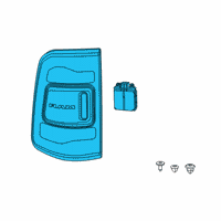 OEM 2020 Ram 1500 Lamp-Tail Diagram - 55112992AD