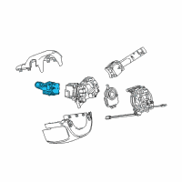 OEM 2019 Chevrolet Colorado Signal Switch Diagram - 84514422