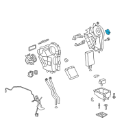 OEM 2017 Buick Enclave Temperature Door Actuator Diagram - 22816196