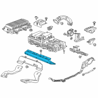 OEM 2017 Chevrolet Malibu Hold Down Diagram - 24276861