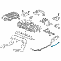 OEM Chevrolet Battery Cable Diagram - 23383015