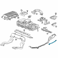 OEM 2016 Chevrolet Malibu Battery Cable Diagram - 23383015