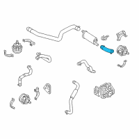 OEM 2013 Ford Focus Coolant Hose Diagram - CM5Z-8A577-B