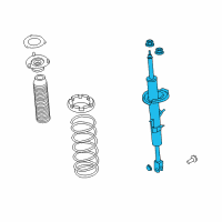 OEM 2010 Infiniti M35 ABSORBER Kit-Shock, Front Diagram - E6111-EG02B