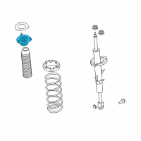 OEM 2006 Infiniti M45 INSULATOR Assembly-STRUT Mounting Diagram - 54320-EG00A