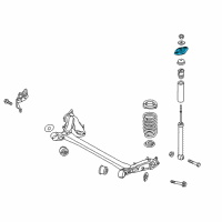 OEM Kia Soul INSULATOR-STRUT Diagram - 55311B2000