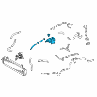 OEM 2012 Lexus LS600h Tank Sub-Assy, Inverter Reserve Diagram - G9209-50012