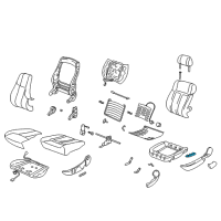 OEM Saturn L300 Switch Asm, Driver Seat Adjuster & Reclining *Neutral L Diagram - 22677354