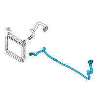 OEM BMW X3 HOSE, RADIATOR Diagram - 17-12-5-A02-2E2