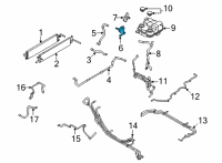 OEM Ford Maverick PUMP ASY Diagram - LX6Z-18D473-R