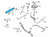 OEM 2022 Ford Escape RADIATOR ASY Diagram - LX6Z-8005-G
