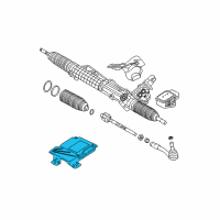 OEM 2010 BMW 535i Control Unit, Active Steerin Diagram - 32-43-6-781-462