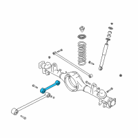 OEM 1999 Chevrolet Tracker Rear Suspension Control Arm Assembly (On Esn) Diagram - 91177548