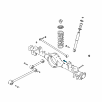 OEM 2000 Chevrolet Tracker Bolt, Rear Suspension Upper Control Arm Diagram - 91177620