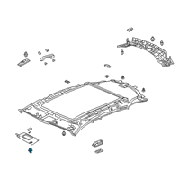 OEM 2022 Acura RDX Holder (Alluring Ecru) Diagram - 88217-TR0-A01ZU