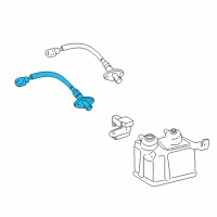 OEM 1996 Toyota Tacoma Front Oxygen Sensor Diagram - 89465-39895