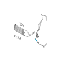 OEM 2010 Nissan Rogue Hose-Water Diagram - 14055-JM02A