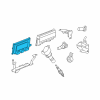 OEM 2015 Honda Civic Control Module, Powertrain (Rewritable) Diagram - 37820-R1Z-A62