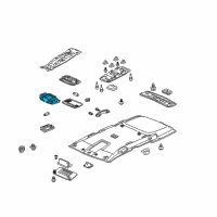 OEM 2009 Honda Pilot Base Diagram - 34404-SDA-A22