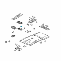 OEM 2010 Honda Element Bulb (12V 5W) (Daiichi) Diagram - 34253-SFE-003