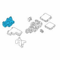 OEM 2014 Infiniti Q70 Housing-FUSIBLE Link Holder Diagram - 24381-JA70A