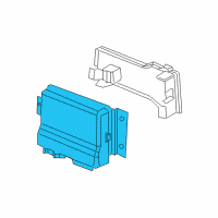 OEM Hummer H2 Throttle Control Module Diagram - 12588923