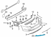 OEM 2021 BMW M550i xDrive REFLECTOR, REAR LEFT Diagram - 63-14-9-463-763