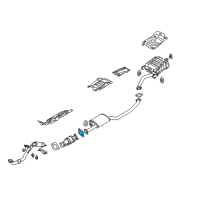 OEM 2015 Hyundai Santa Fe Sport Gasket Diagram - 28751-3J000