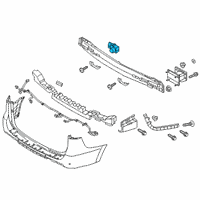 OEM 2021 Kia Sedona Ultrasonic Sensor As Diagram - 95720A92004SS