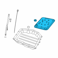 OEM Chrysler Cirrus FLITER Pkg-Transmission Oil Diagram - 4864505AB