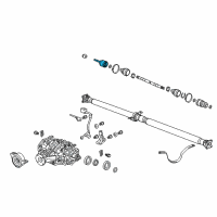 OEM 2007 Acura RDX Joint, Outboard Diagram - 42330-STK-305
