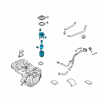 OEM Hyundai Palisade Pump Assembly-Fuel Diagram - 31120-S1500