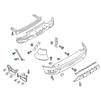 OEM 2015 Ford Fiesta Shield Screw Diagram - -W706169-S450B