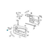 OEM Pontiac G6 Lock Switch Diagram - 15777128