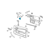 OEM Pontiac G6 Window Switch Diagram - 15146034