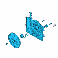 OEM Hyundai Blower Assembly Diagram - 25380-J9200