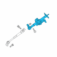 OEM 2009 Kia Optima Column Assembly-Steering Diagram - 563102G000