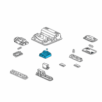 OEM 2019 Honda Passport SW ASSY. *NH900L* Diagram - 35830-TGS-A61ZA