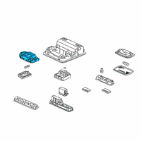 OEM 2020 Honda Ridgeline Base Diagram - 34404-TK8-A01