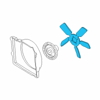 OEM Jeep Grand Cherokee Fan-Cooling Diagram - 52079441