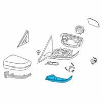 OEM 2022 BMW 230i HOUSING LOWER SECTION, LEFT Diagram - 51-16-7-498-203