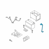 OEM Kia Optima Battery Wiring Assembly Diagram - 918652G000