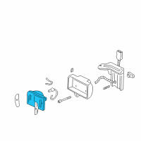 OEM Pontiac LeMans Fog Lamp Diagram - 16502945