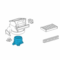 OEM 2016 Toyota Yaris Blower Motor Diagram - 871030D380