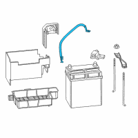 OEM 2016 Honda HR-V Cable Assembly Diagram - 32600-T7A-900