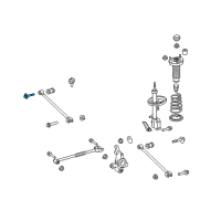 OEM Toyota Front Control Arm Mount Bolt Diagram - 90119-A0015